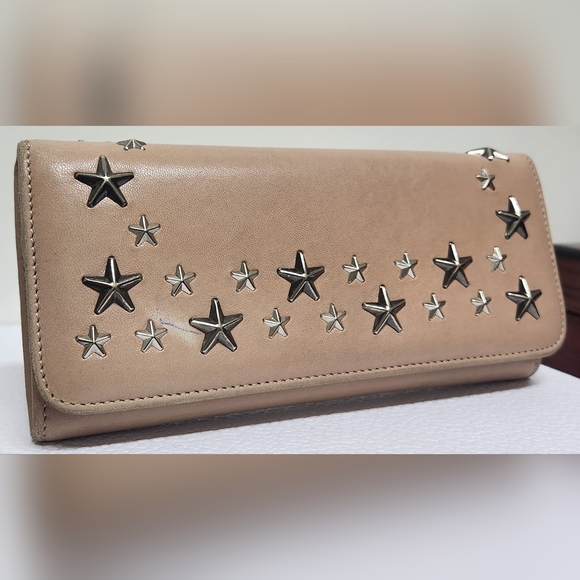 JIMMY CHOO Star Stud Leather Wallet ****SALE SALE SALE**** - Picture 2 of 15